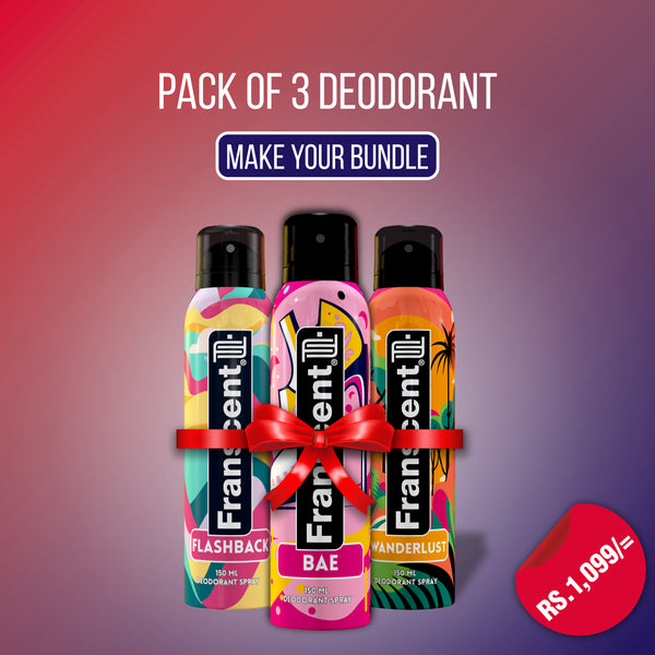 Trio Luxe Deodorant Pack – | 3 Premium Fragrances